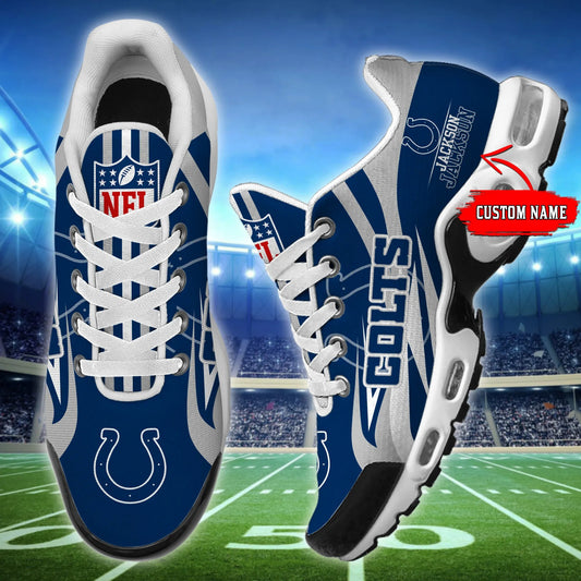 Indianapolis Colts Personalized Plus T-N Youth Sneakers BG93