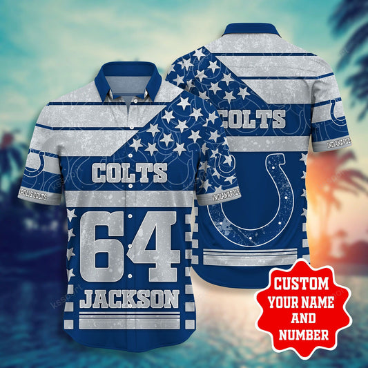 Indianapolis Colts Personalized Shirt and Shorts BG232