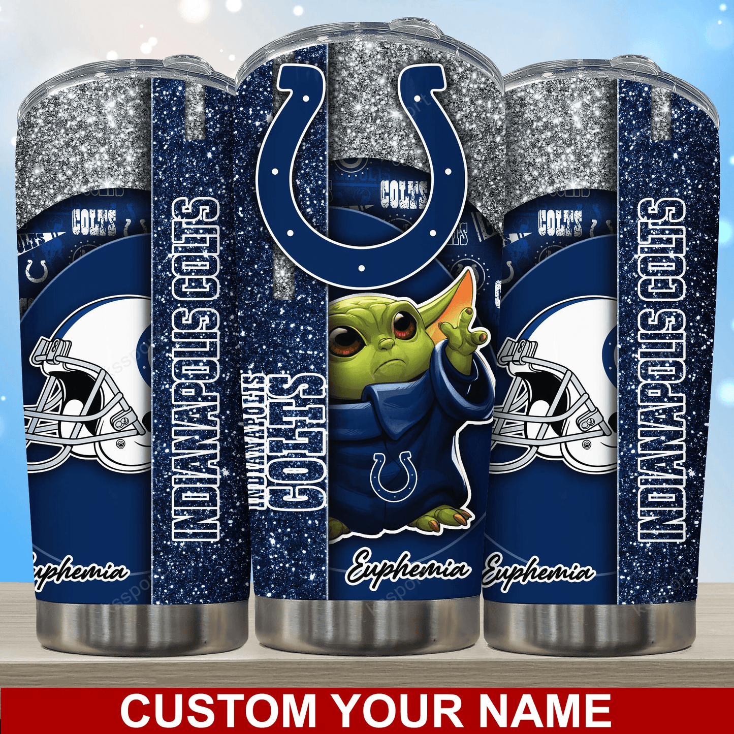Indianapolis Colts Personalized Tumbler BG164