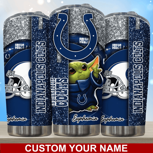 Indianapolis Colts Personalized Tumbler BG164