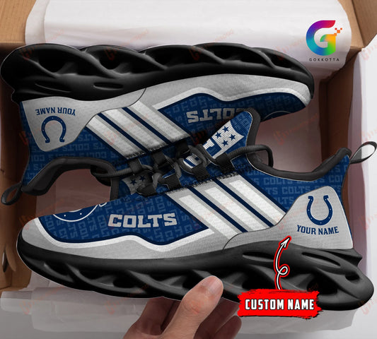 Indianapolis Colts Personalized Yezy Running Sneakers 133