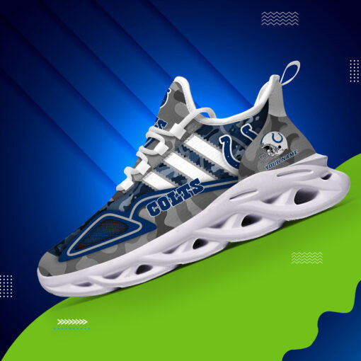 Indianapolis Colts Personalized Yezy Running Sneakers BB245