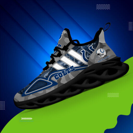 Indianapolis Colts Personalized Yezy Running Sneakers BB245