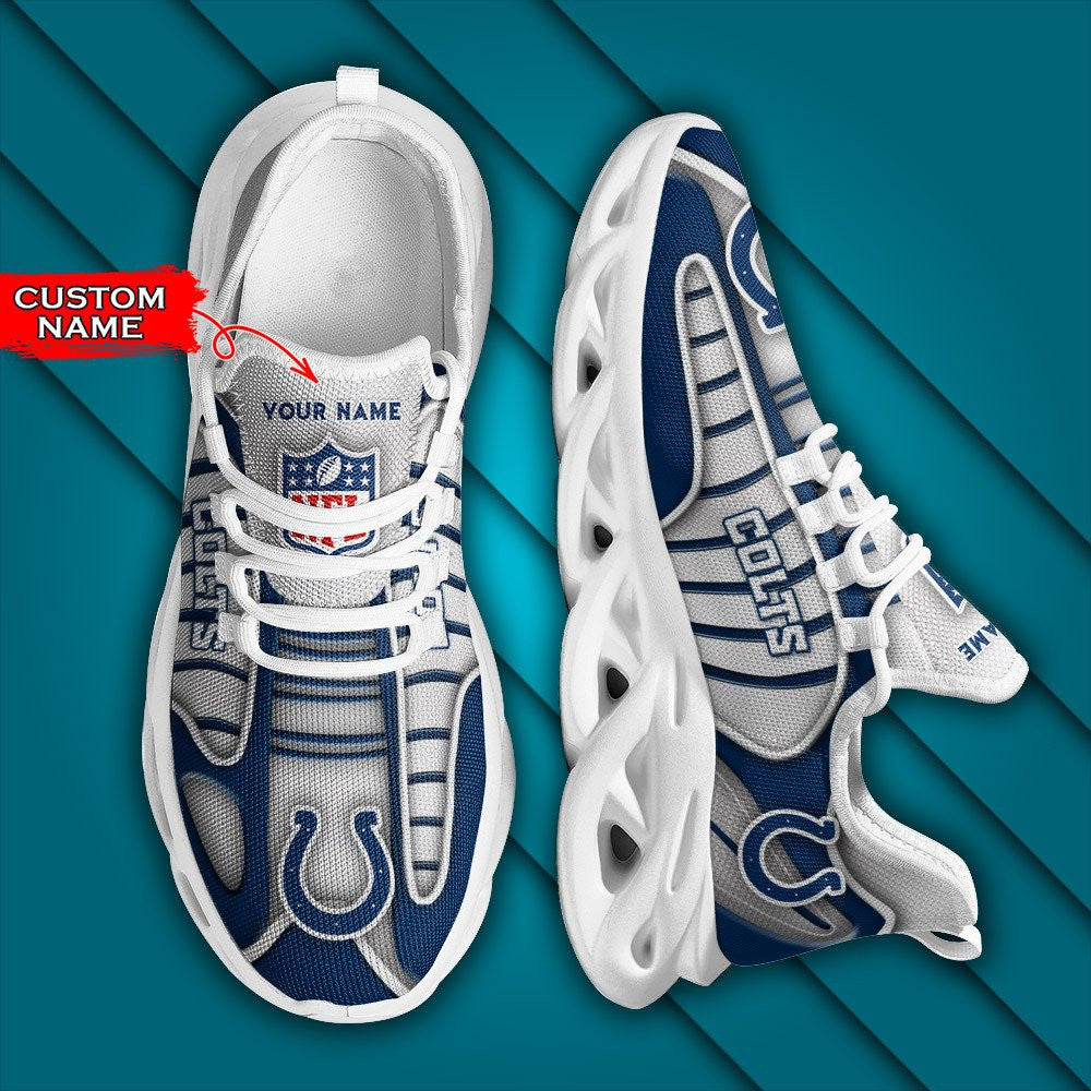 Indianapolis Colts Personalized Yezy Running Sneakers BG142