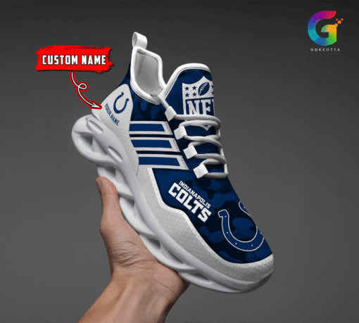 Indianapolis Colts Personalized Yezy Running Sneakers BG319