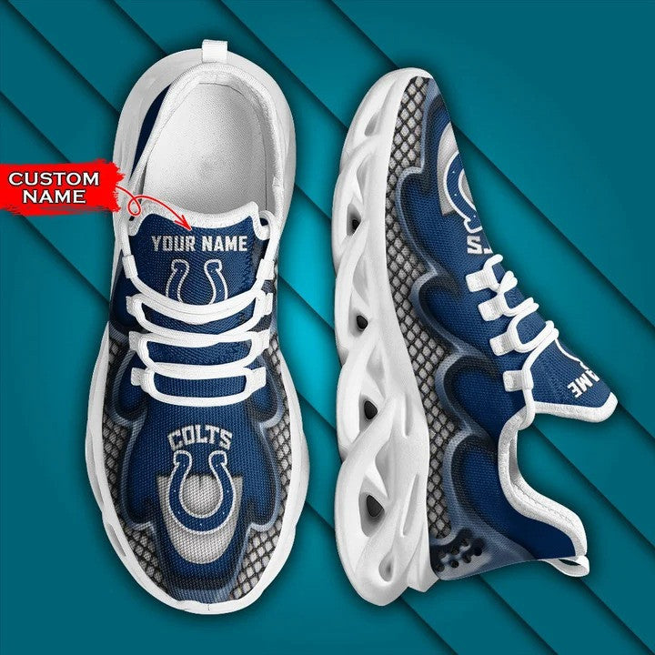 Indianapolis Colts Personalized Yezy Running Sneakers BG406