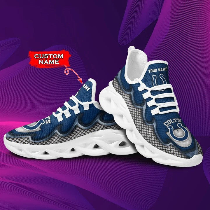 Indianapolis Colts Personalized Yezy Running Sneakers BG406