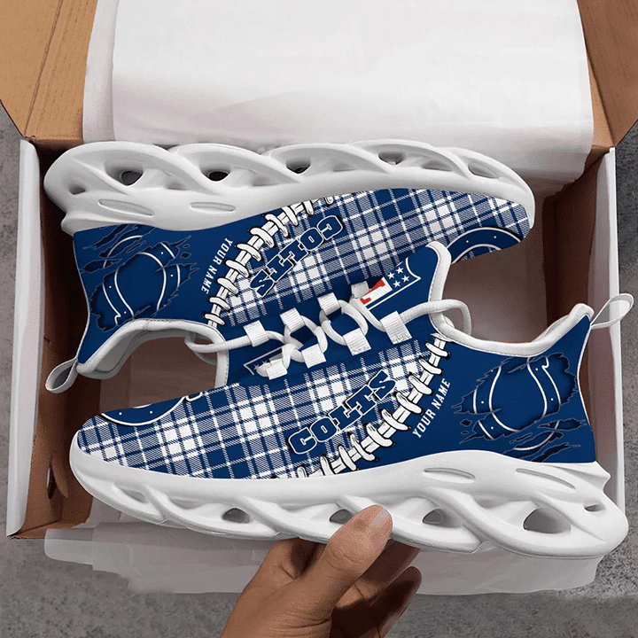Indianapolis Colts Personalized Yezy Running Sneakers SPD288