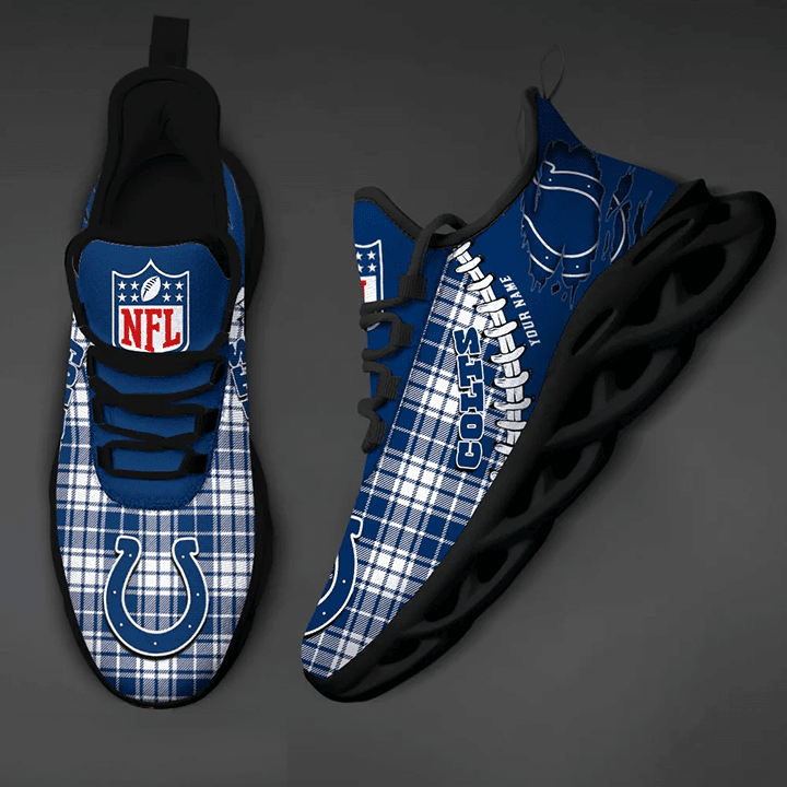 Indianapolis Colts Personalized Yezy Running Sneakers SPD288