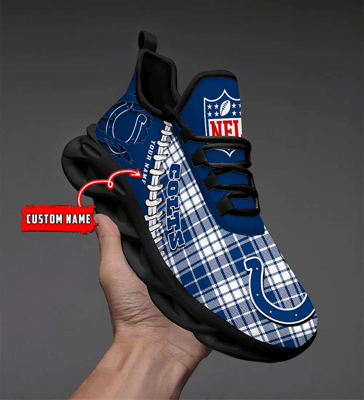 Indianapolis Colts Personalized Yezy Running Sneakers SPD288