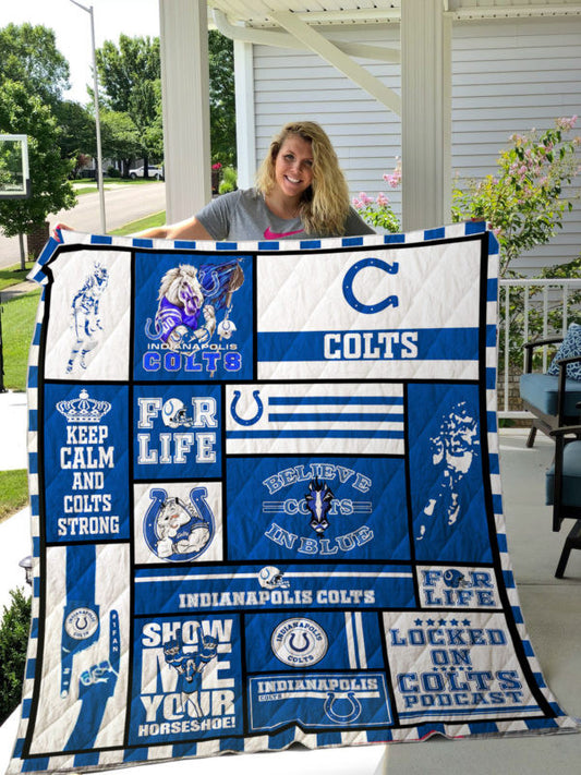 Indianapolis Colts Premium Quilt BG49