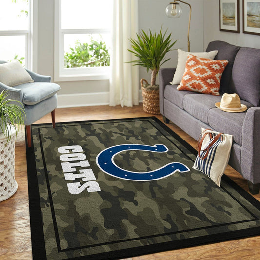 Indianapolis Colts Rectangle Rug 80