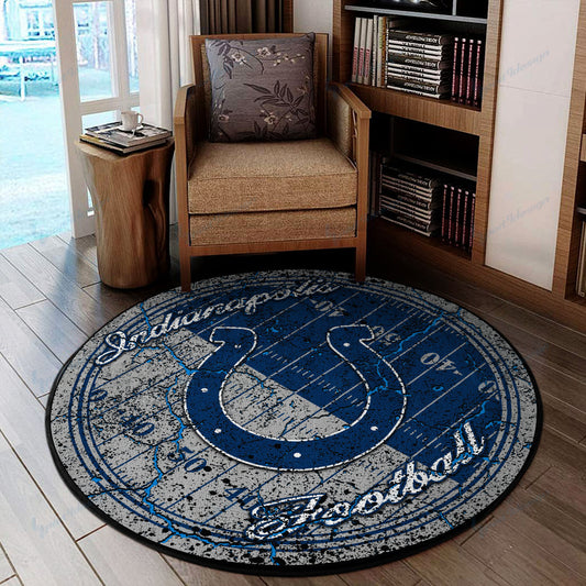 Indianapolis Colts Round Rug 67