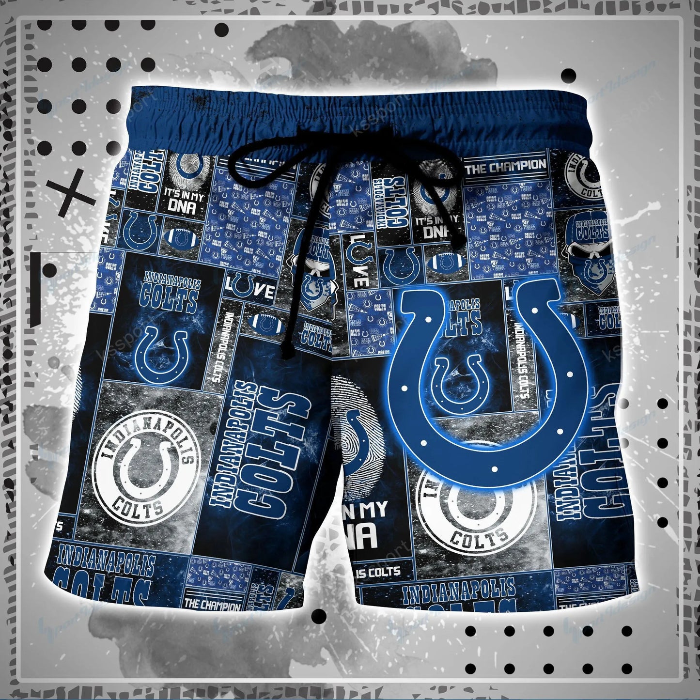 Indianapolis Colts Shirt and Shorts BG105