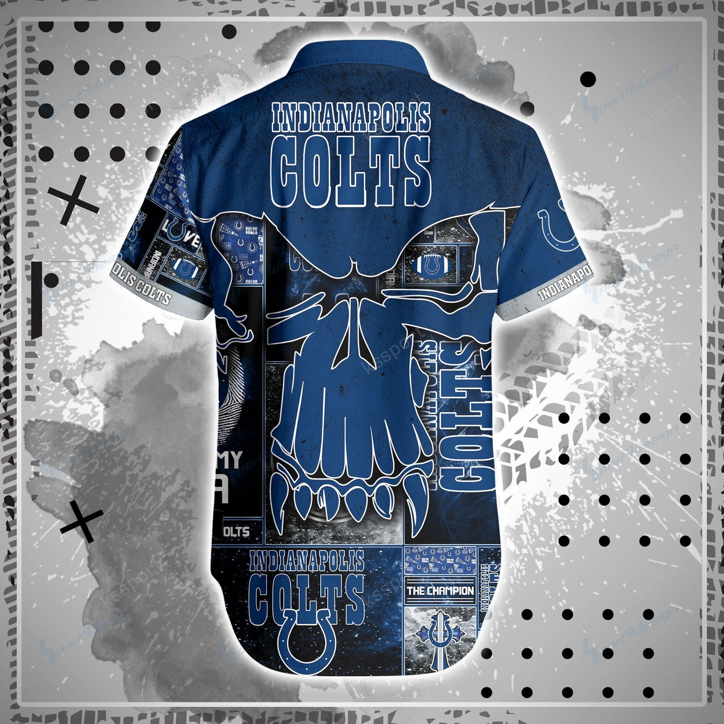 Indianapolis Colts Shirt and Shorts BG105