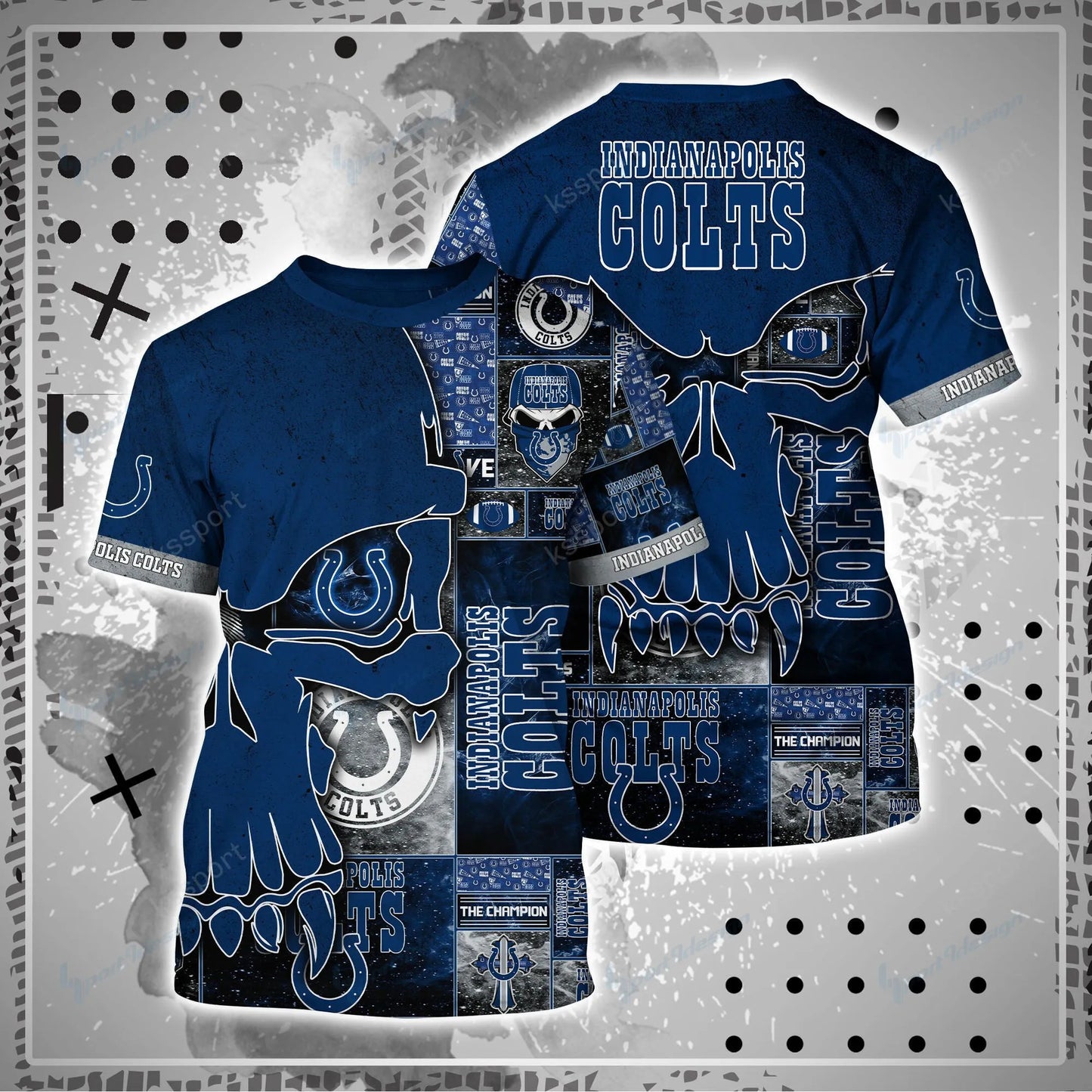 Indianapolis Colts Shirt and Shorts BG105