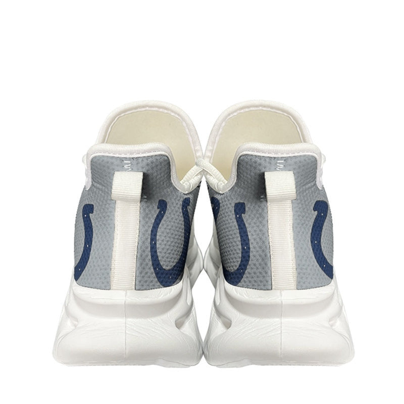 Indianapolis Colts Sneakers 3D Max Soul Shoes