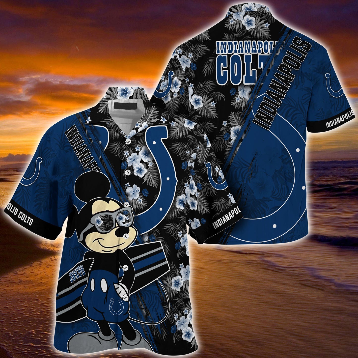 Indianapolis Colts Summer Hawaiian Shirt 56
