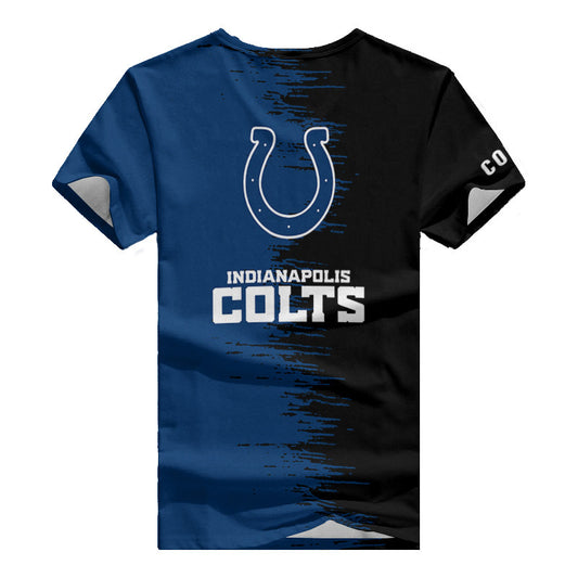 Indianapolis Colts Summer V-neck Women T-shirt BG05