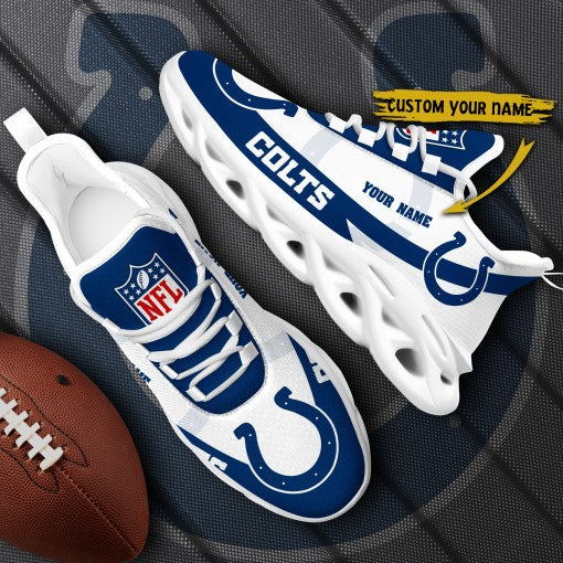 Indianapolis Colts Personalized Yezy Running Sneakers SPDMS797