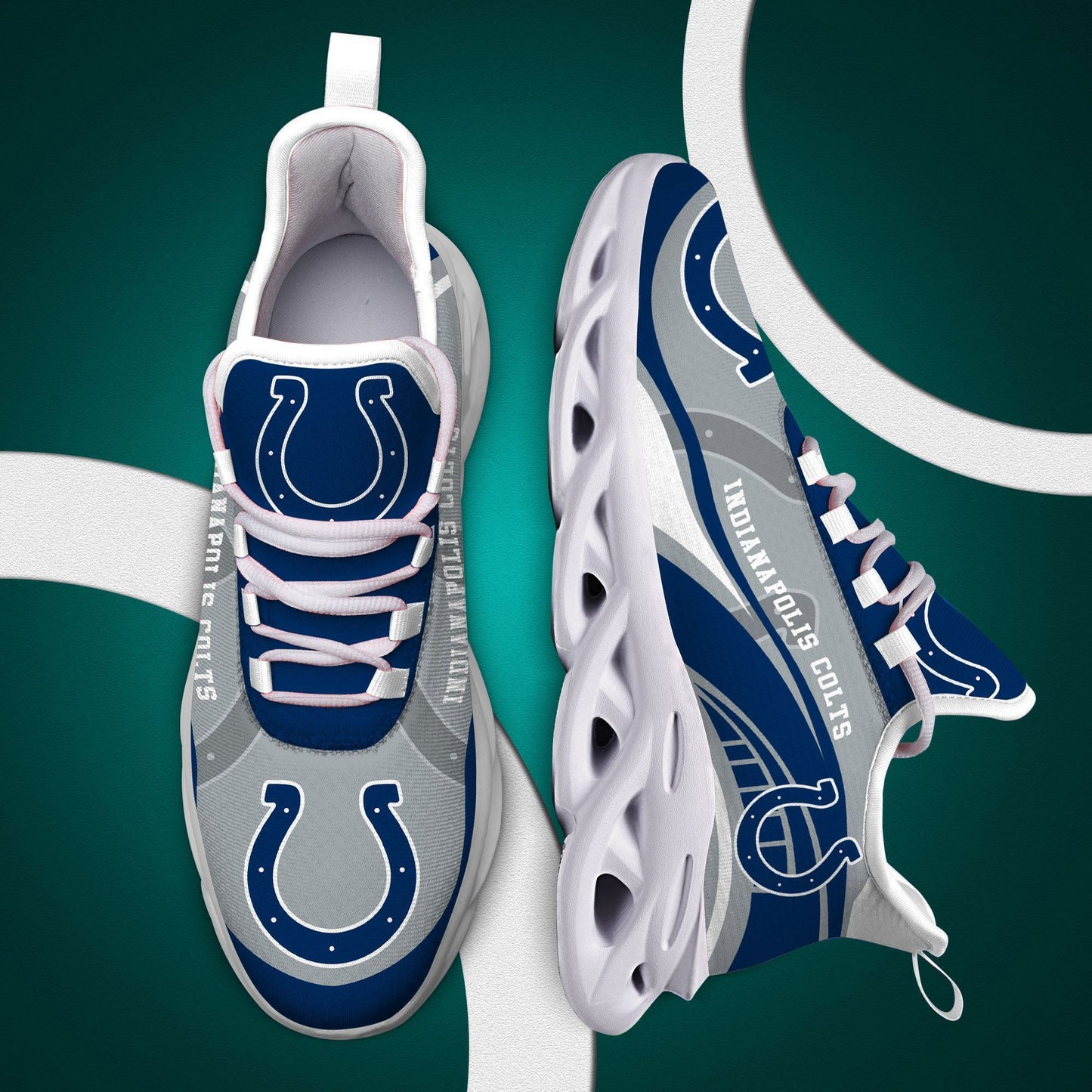 Indianapolis Colts Yezy Running Sneakers 129