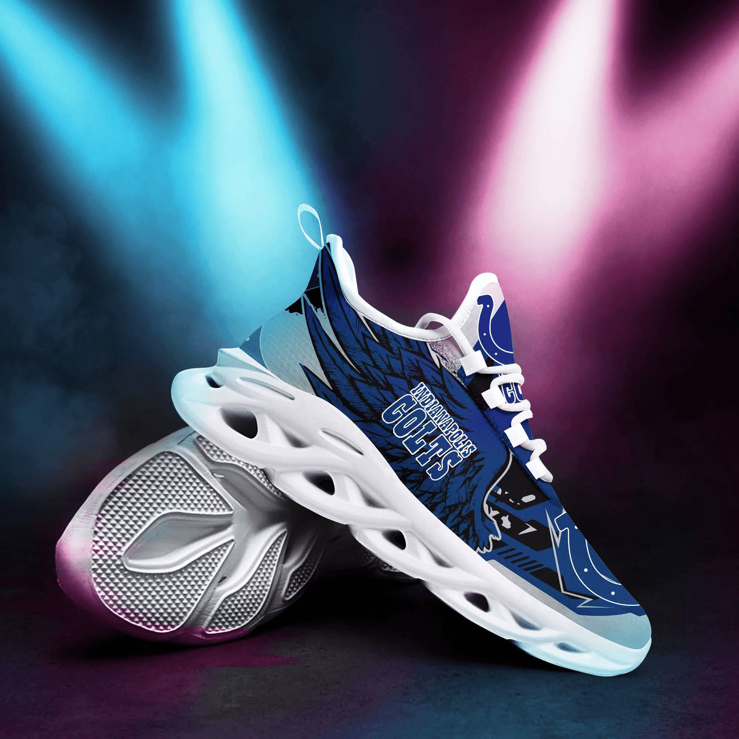 Indianapolis Colts Yezy Running Sneakers 203