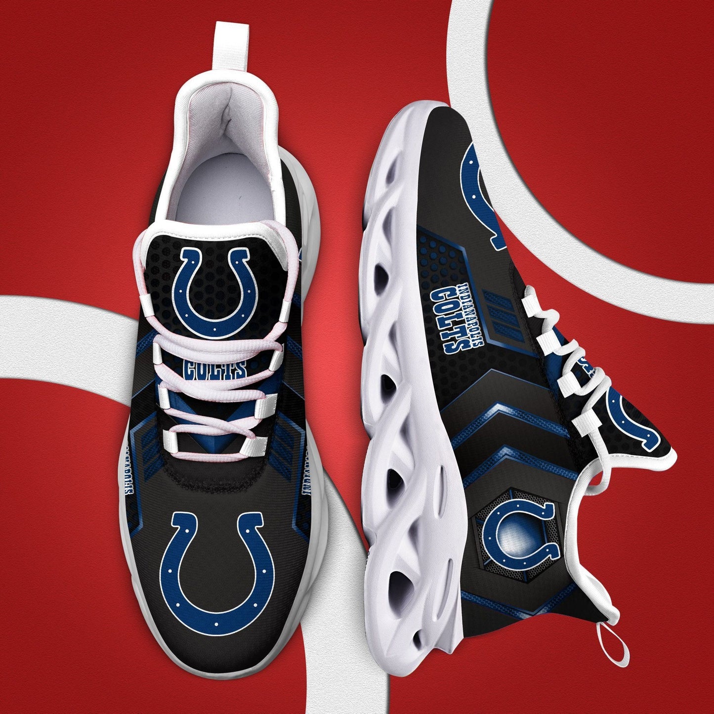 Indianapolis Colts Yezy Running Sneakers 214