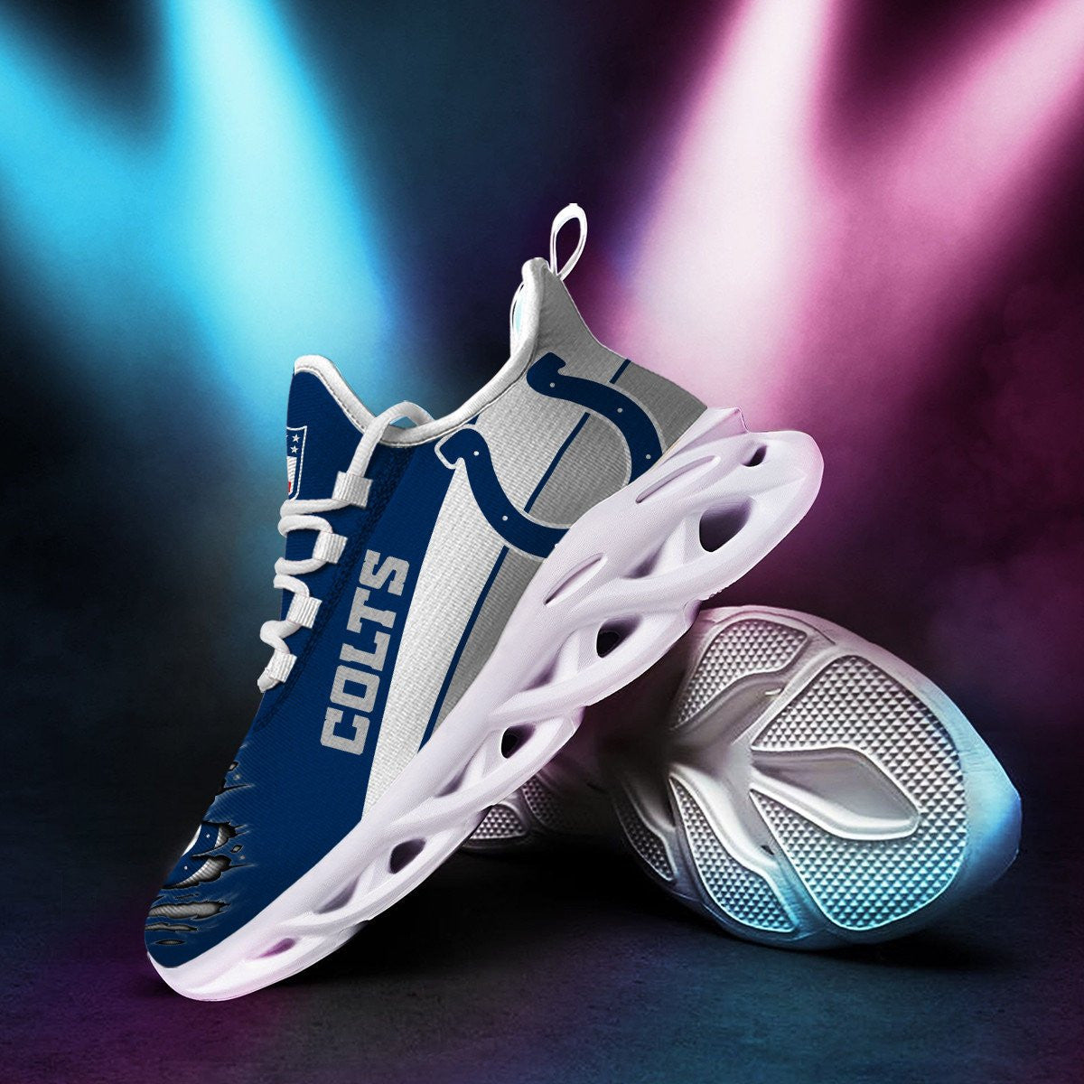 Indianapolis Colts Yezy Running Sneakers 977