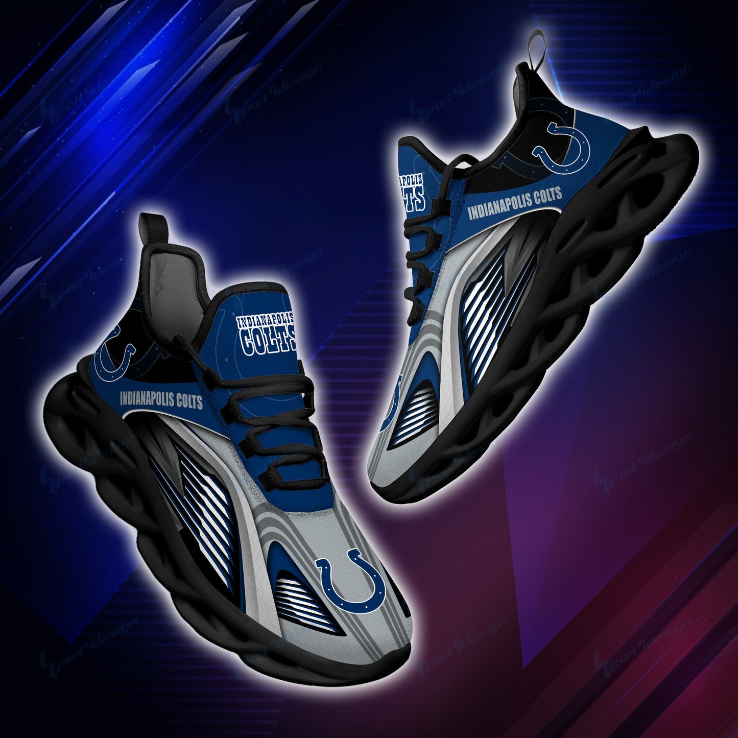 Indianapolis Colts Yezy Running Sneakers BB960