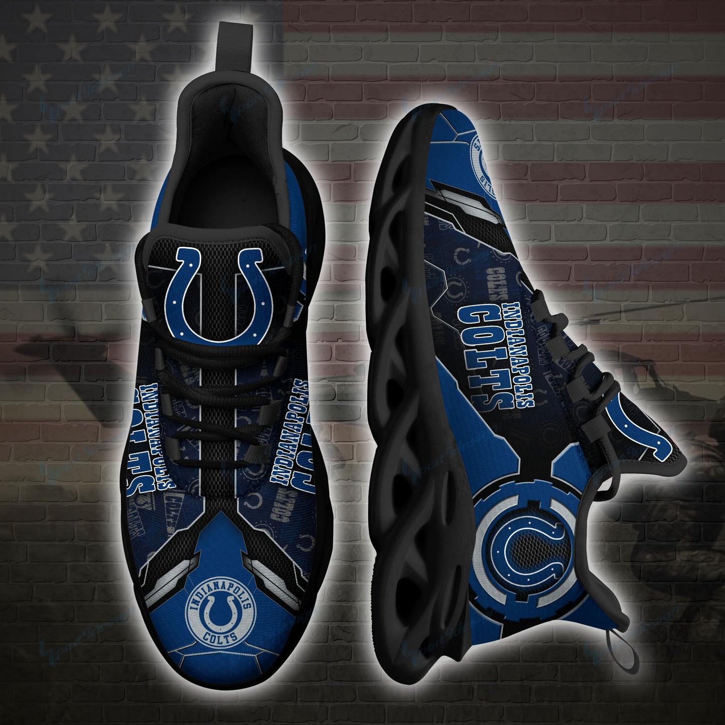 Indianapolis Colts Yezy Running Sneakers SPD18
