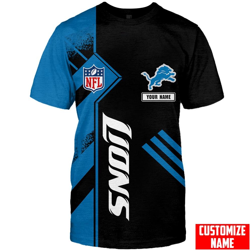 Detroit Lions Personalized T-Shirt BGTS950