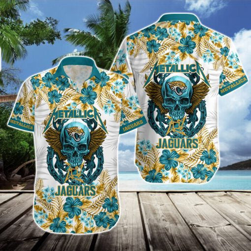Jacksonville Jaguars Hawaii Shirt & Shorts BG339