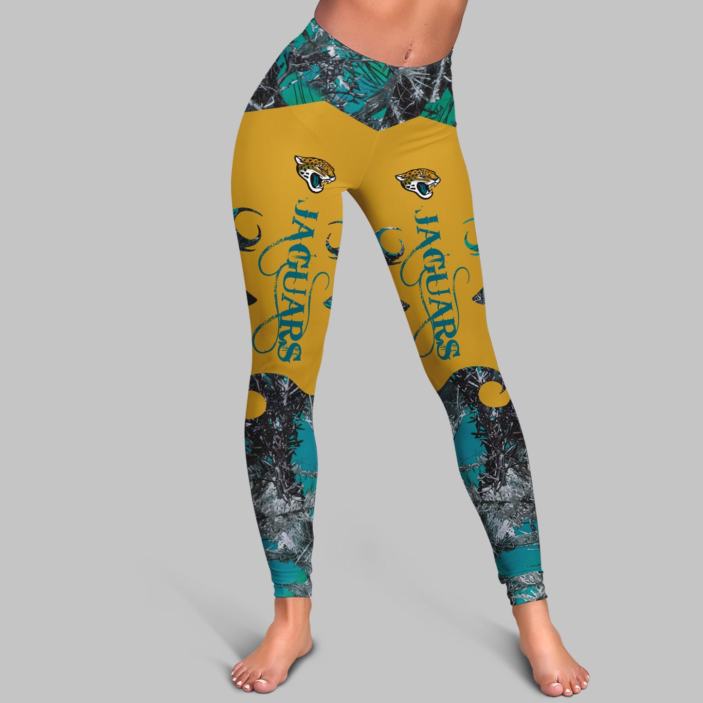 Jacksonville Jaguars Leggings And Hoodie BG46