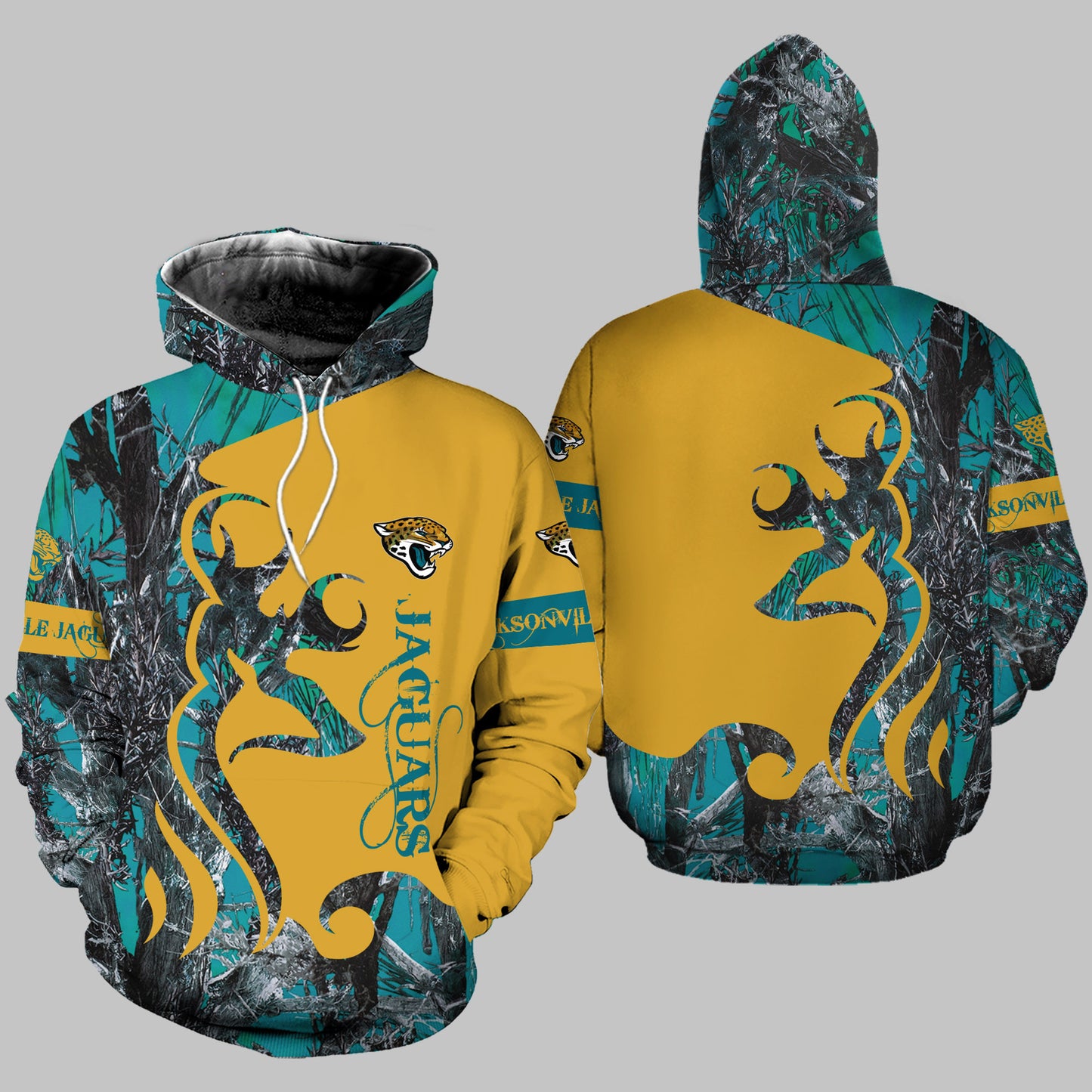 Jacksonville Jaguars Leggings And Hoodie BG46