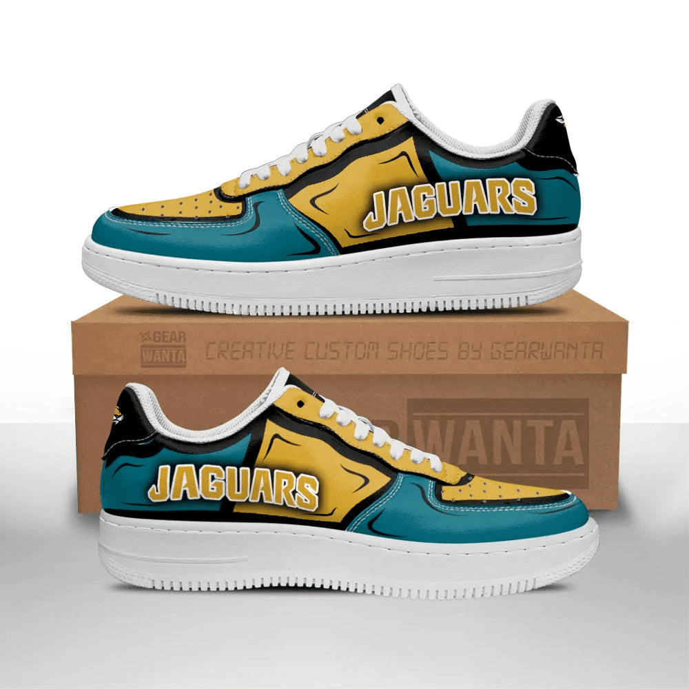 Jacksonville Jaguars NFL Air Force 1 Sneaker Trending