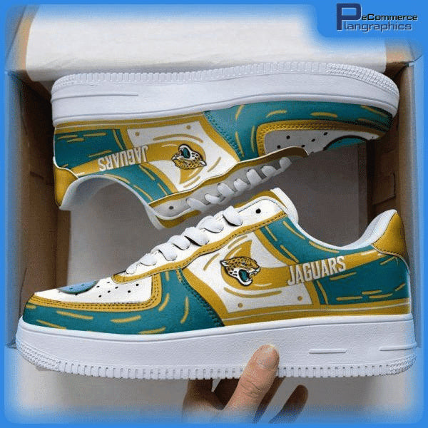 Jacksonville Jaguars NFL Air Force 1 Sneaker Trending