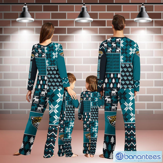 Jacksonville Jaguars Pajamas Christmas Gift For Family AZCPYZAM111
