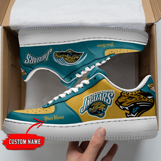 Jacksonville Jaguars Personalized AF1 Shoes BG21