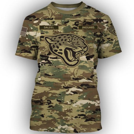 Jacksonville Jaguars Personalized All Over Printed 232