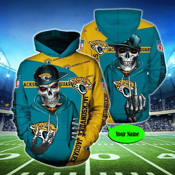 Jacksonville Jaguars Personalized All Over Printed 491