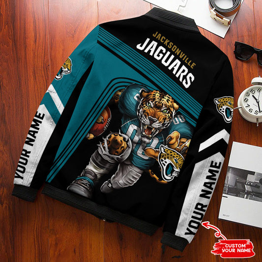 Jacksonville Jaguars Personalized Bomber Jacket BG573