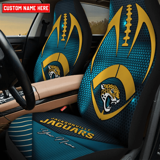Jacksonville Jaguars Personalized Car Seat Covers BG341