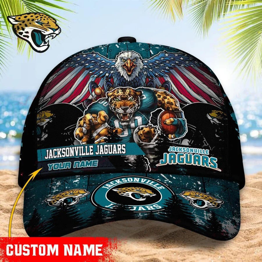 Jacksonville Jaguars Personalized Classic Cap BB536