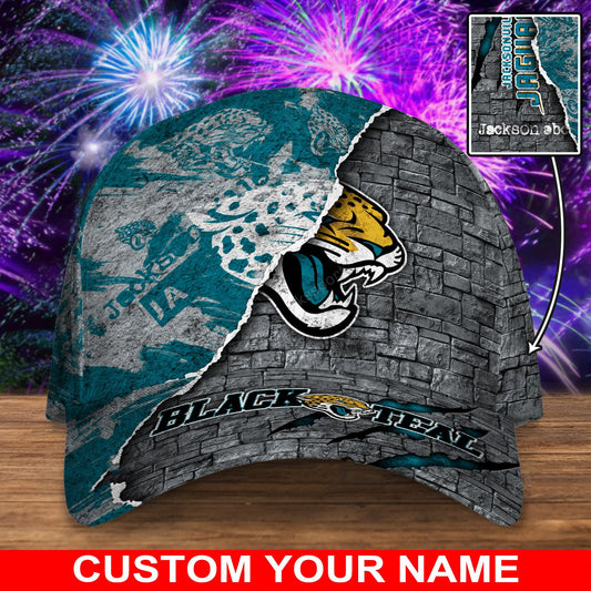 Jacksonville Jaguars Personalized Classic Cap BG829
