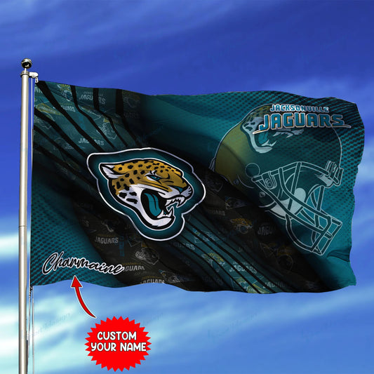 Jacksonville Jaguars Personalized Flag 220