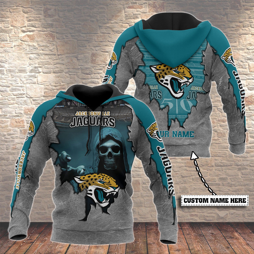 Jacksonville Jaguars Personalized Hoodie BB299