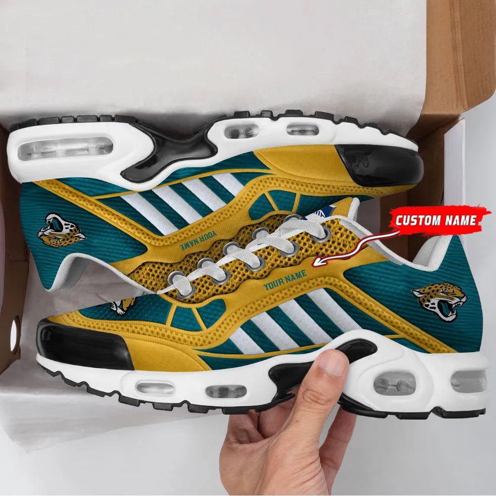 Jacksonville Jaguars Personalized Plus T-N Youth Sneakers BG149