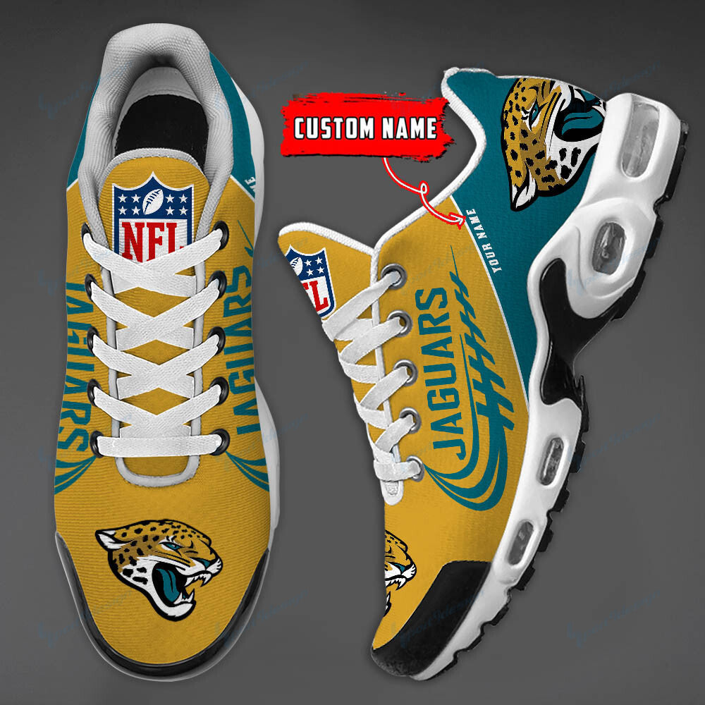 Jacksonville Jaguars Personalized Plus T-N Youth Sneakers BG15