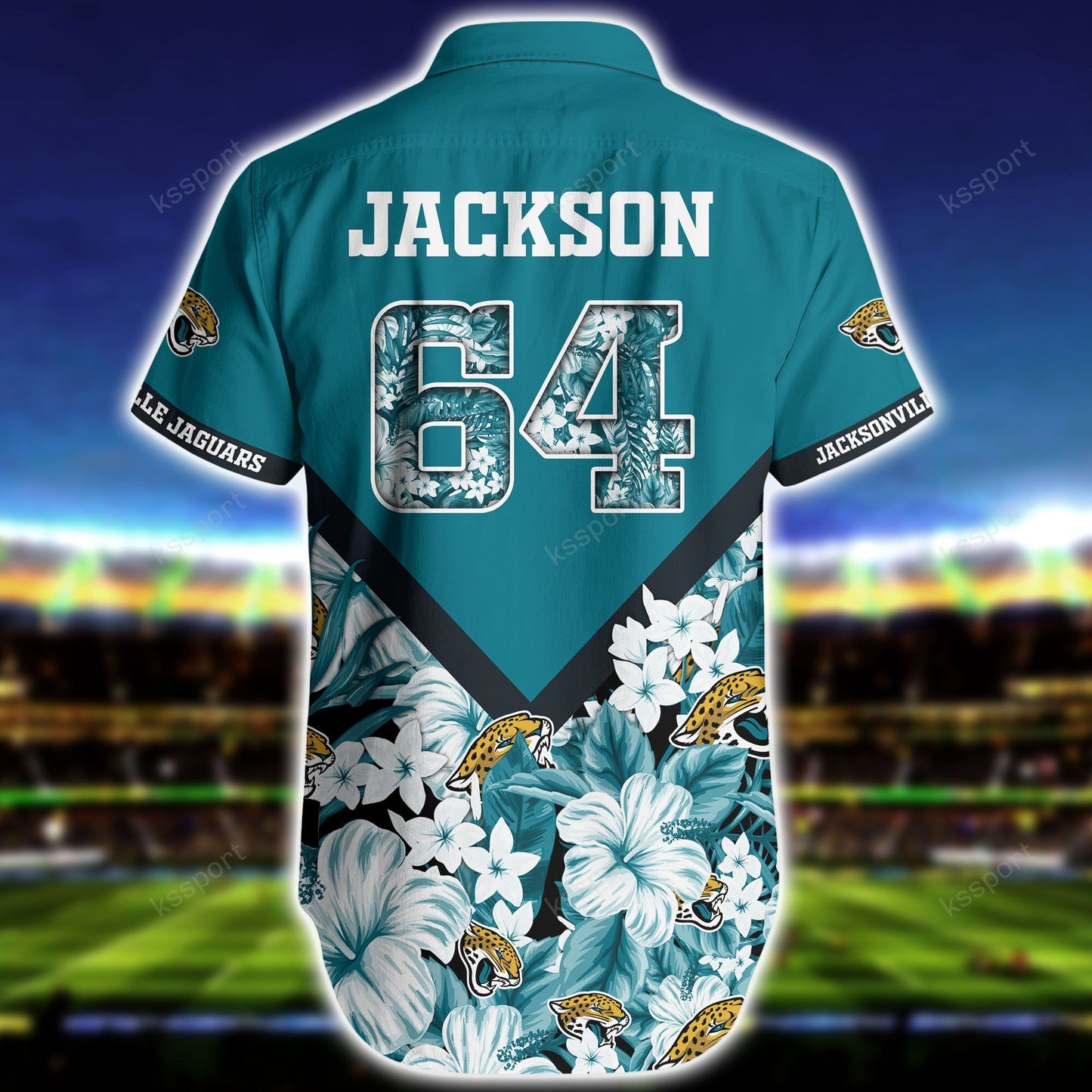 Jacksonville Jaguars Personalized Shirt and Shorts BG283