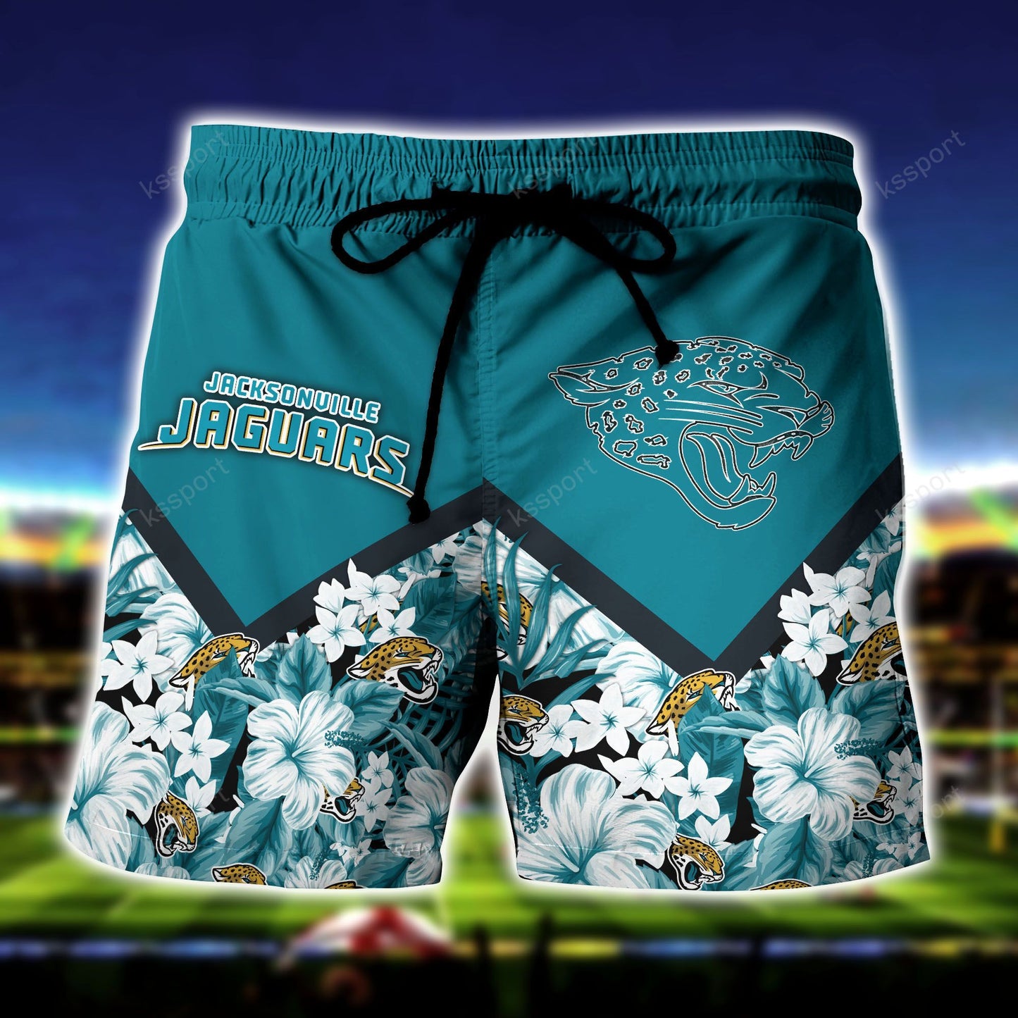 Jacksonville Jaguars Personalized Shirt and Shorts BG283
